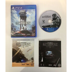Star Wars Battlefront PS4 (Sony PlayStation 4, 2015) EA - CIB Complete/US Seller
